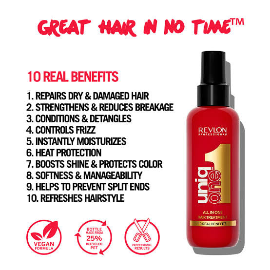 GREAT HAIR IN NO TIME™ WITH REVLON UNIQONE™
