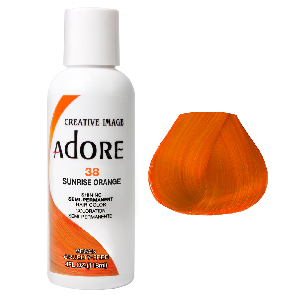 Adore Semi Permanent Color Sunrise Orange #38