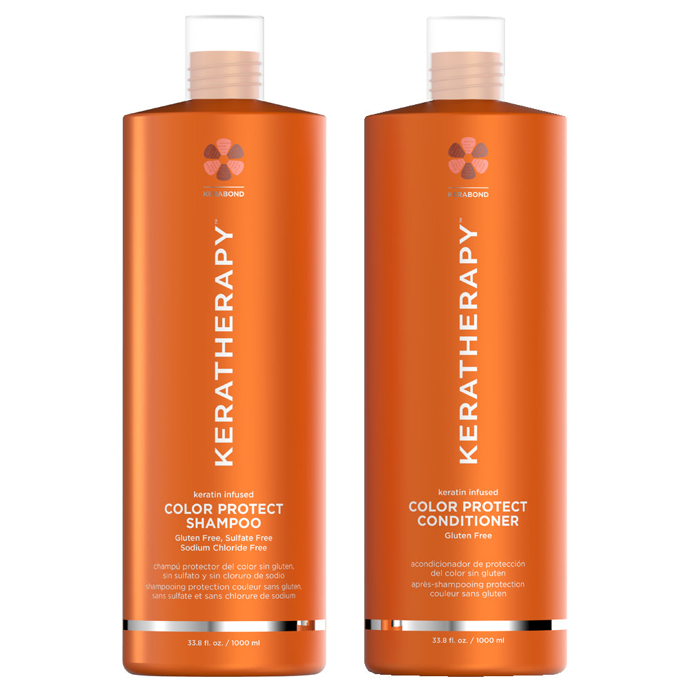 Keratherapy Duo Colour Protect Shampoo and Conditioner 1 Litre