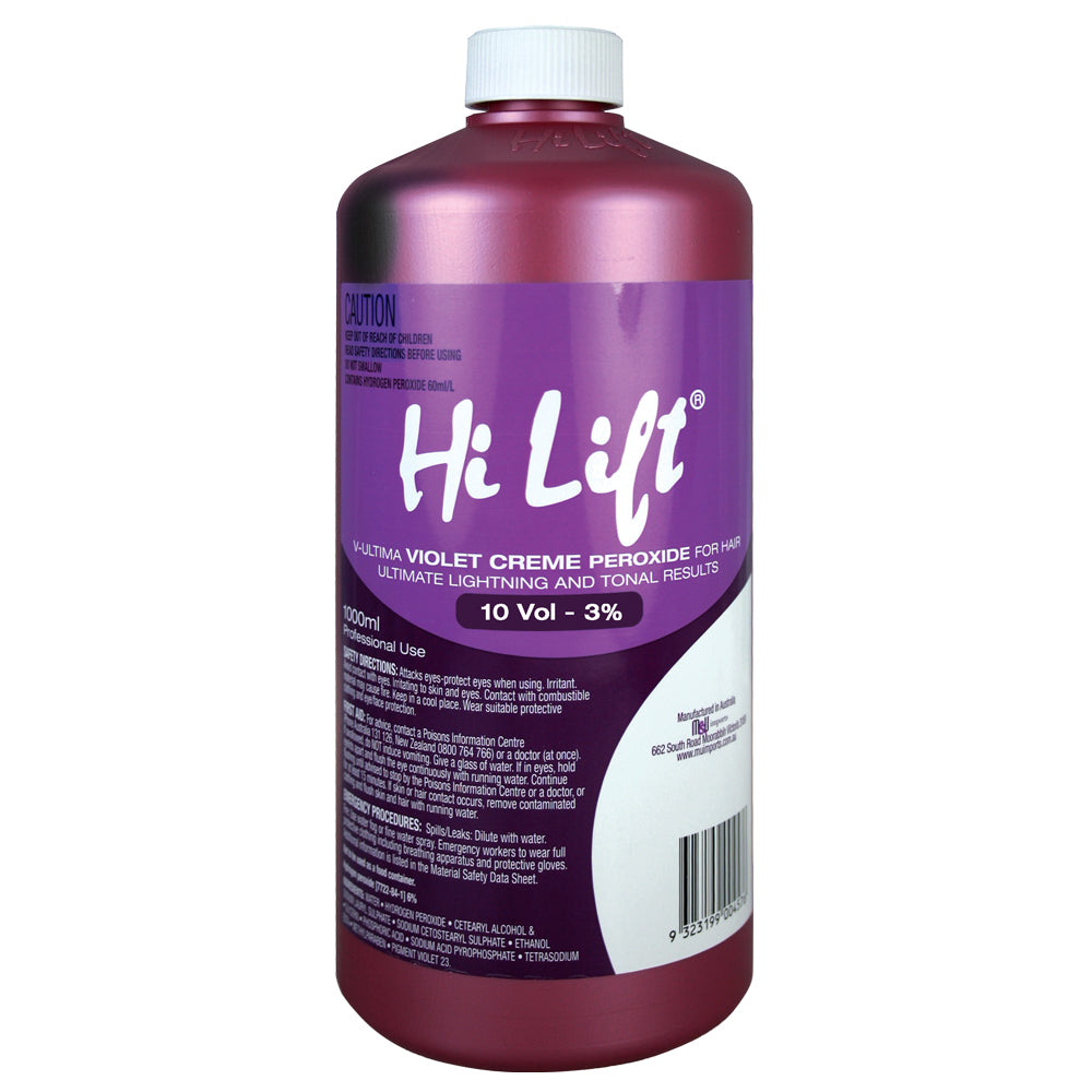 Hi Lift Peroxide VIOLET 10vol 1 Litre