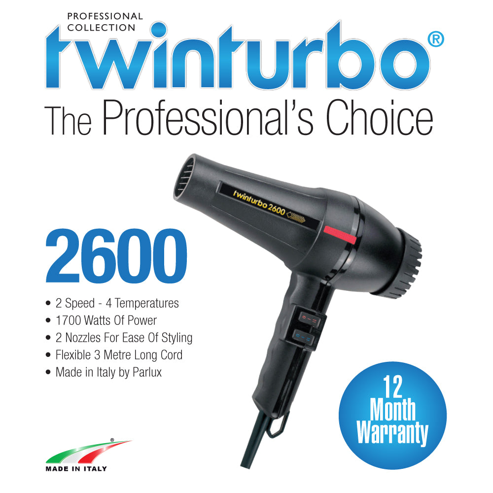Twin Turbo 2600 Professional Hairdryer