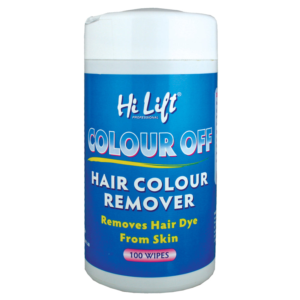 Hi Lift Colour Off Wipes - Tub ( 100 Wipes )