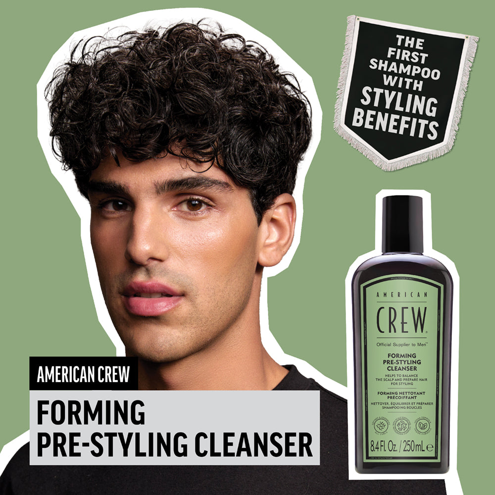 American Crew Forming Duo Shampoo 250ml / Forming Cream 85g with Bonus American Crew Socks