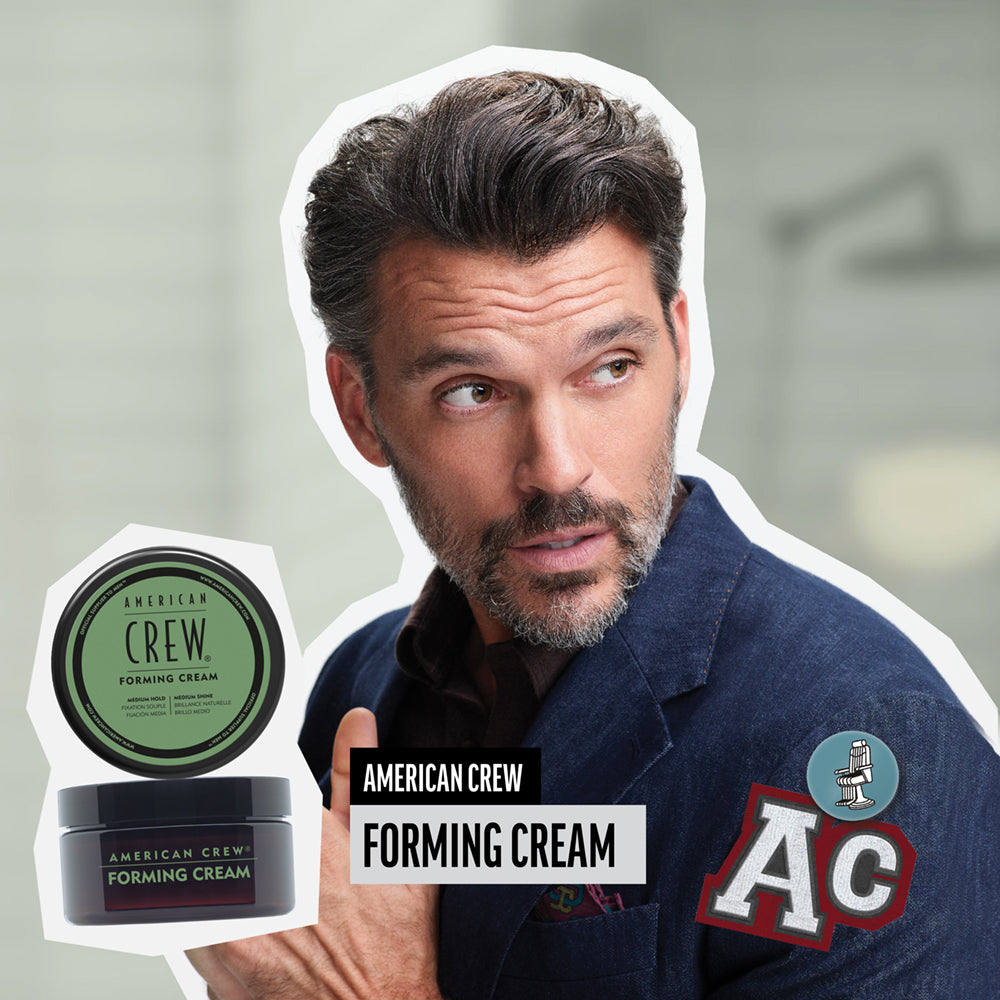 American Crew Forming Duo Shampoo 250ml / Forming Cream 85g with Bonus American Crew Socks