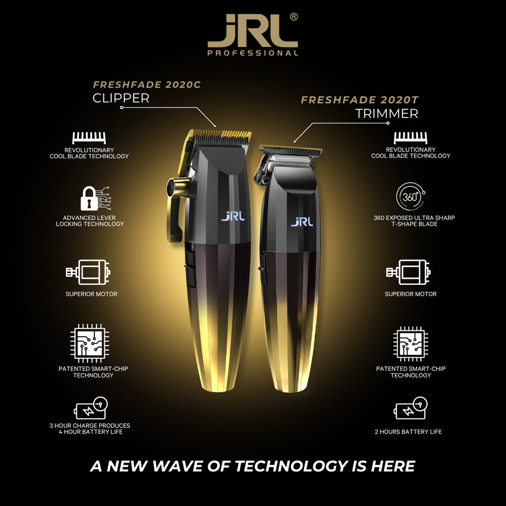 Jrl Machine JRL Professional - FF2020 Gold Collection COMBO KIT | Hair & Beauty World
