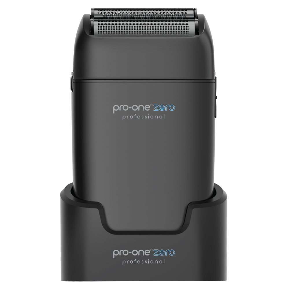 Pro-One Zero Foil Shaver Black BONUS Pro-One Zero Replacement Cutter and Foil