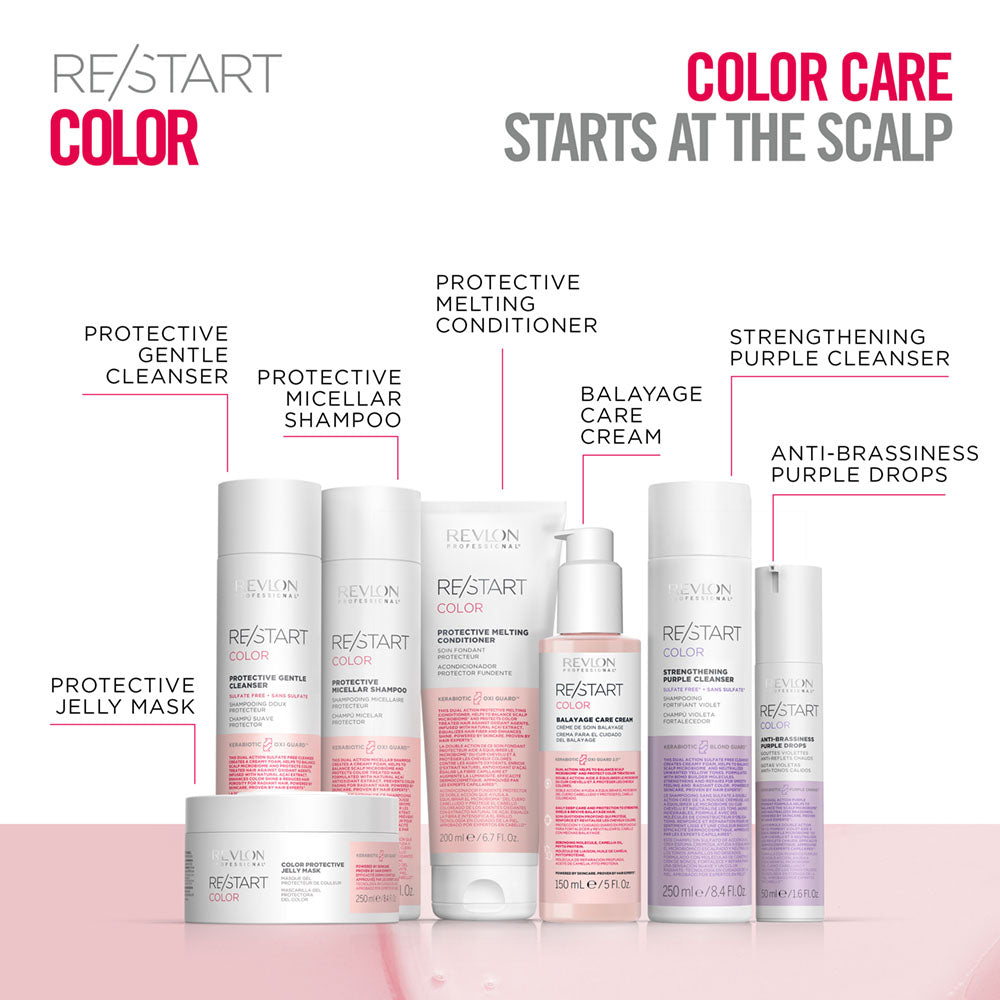 Revlon Professional RE START Colour  DUO Shampoo 250ml /Conditioner 200ml with free Mini Detangler brush