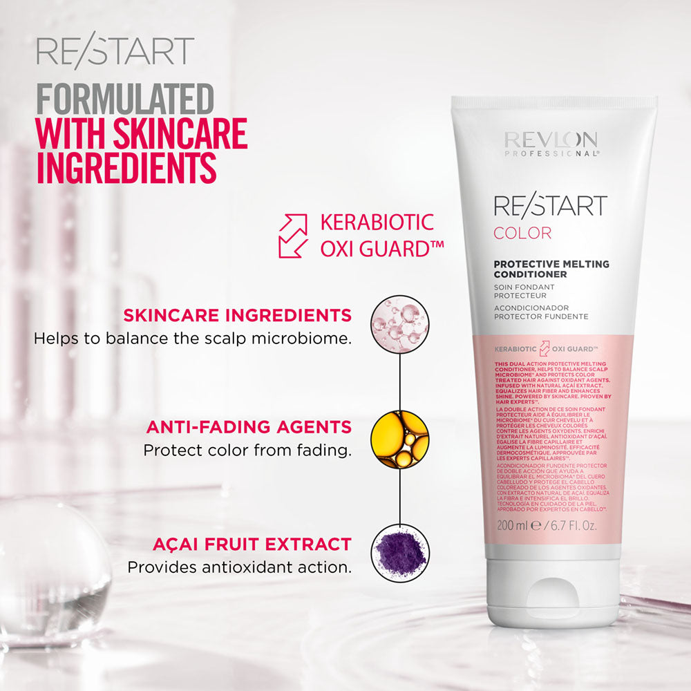 Revlon Professional RE START Colour  DUO Shampoo 250ml /Conditioner 200ml with free Mini Detangler brush