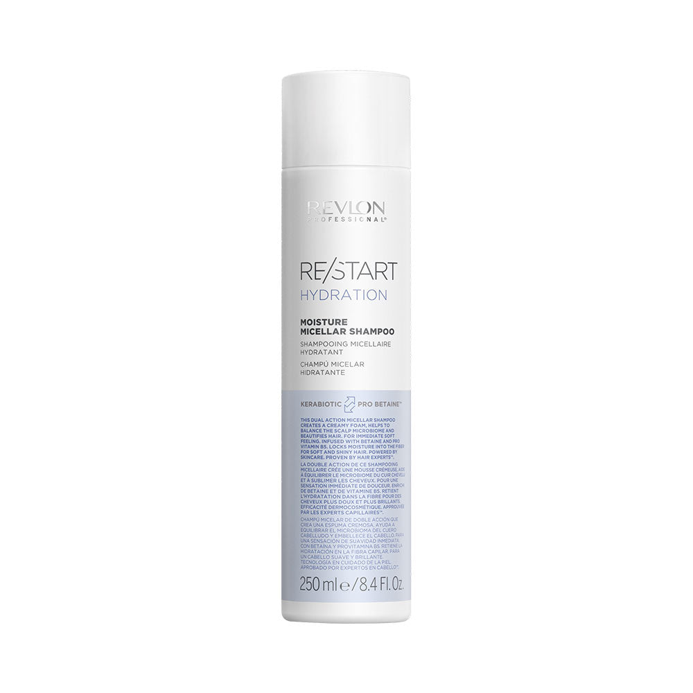 Revlon Professional RE START Hydration DUO Shampoo 250ml / Conditioner 200ml with free Mini Detangler brush