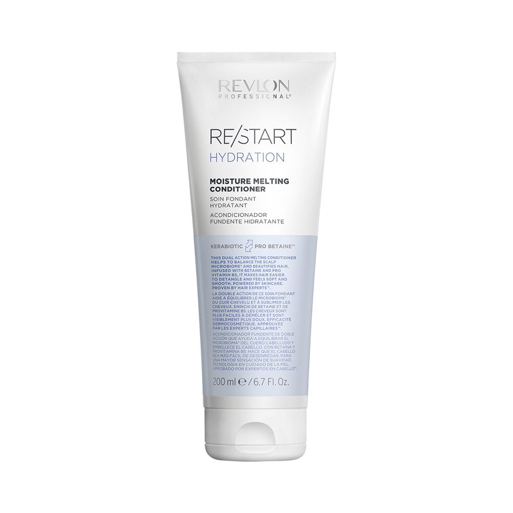 Revlon Professional RE START Hydration DUO Shampoo 250ml / Conditioner 200ml with free Mini Detangler brush