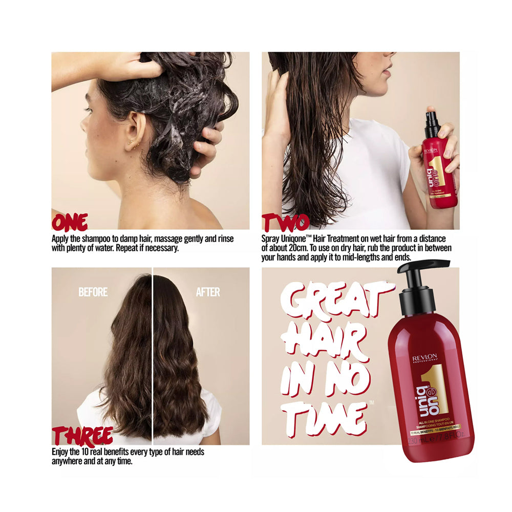 Revlon Professional UniqOne DUO All in one Treatment 150ml / Shampoo 230ml