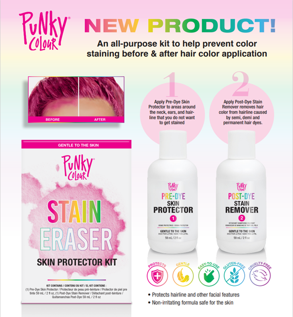 Punky Colour 2348  Stain Eraser Skin Protector Kit