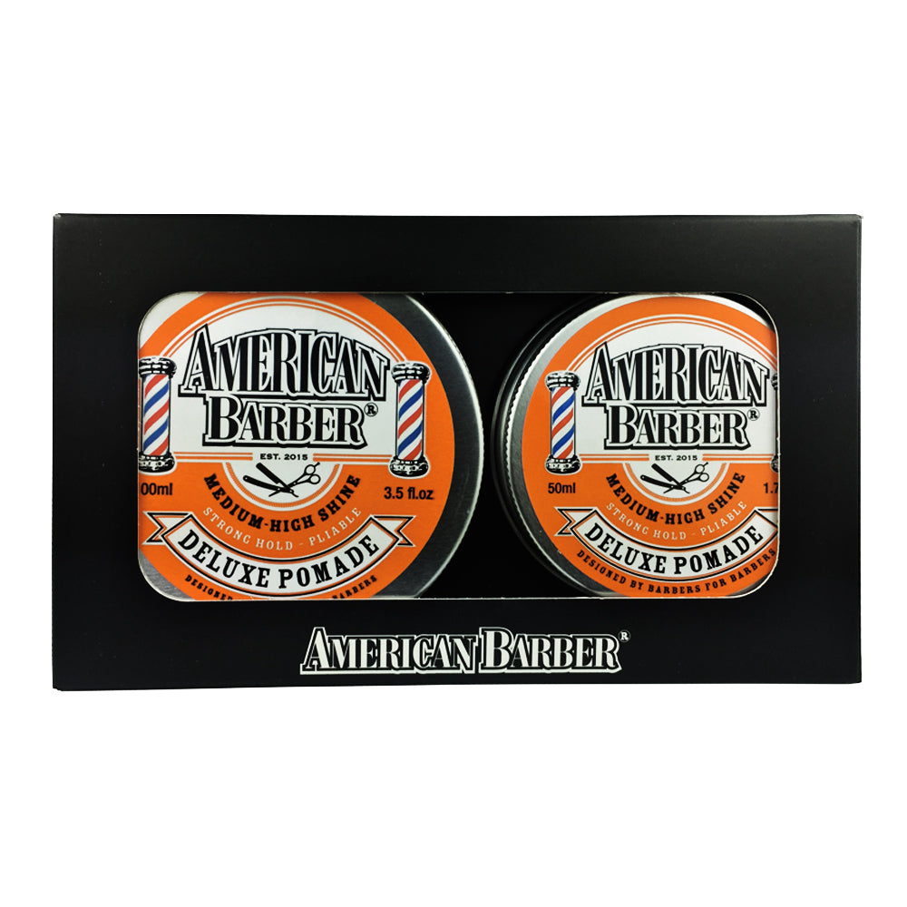 American Barber Deluxe Pomade Duo 50ml-100ml