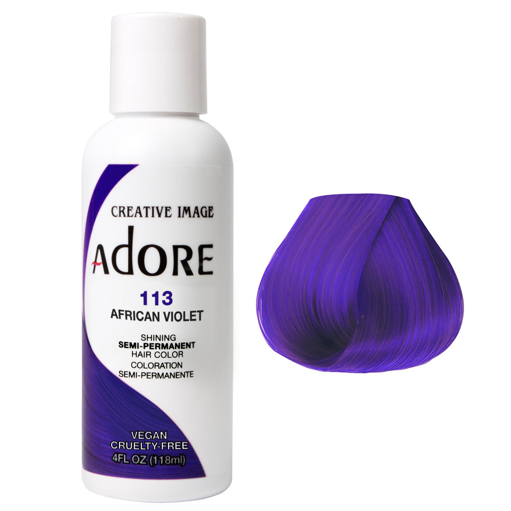 Adore Semi Permanent Color African Violet #113