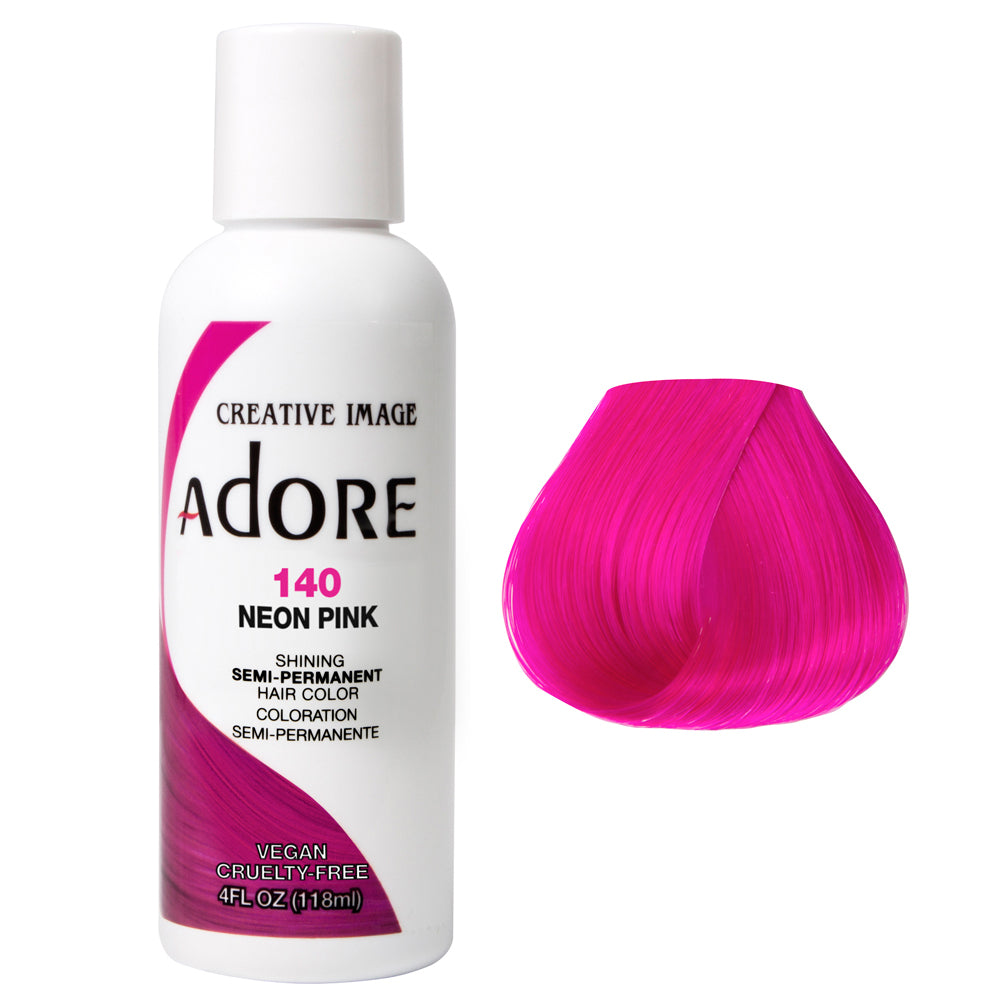 Adore Semi Permanent Color Neon Pink #140