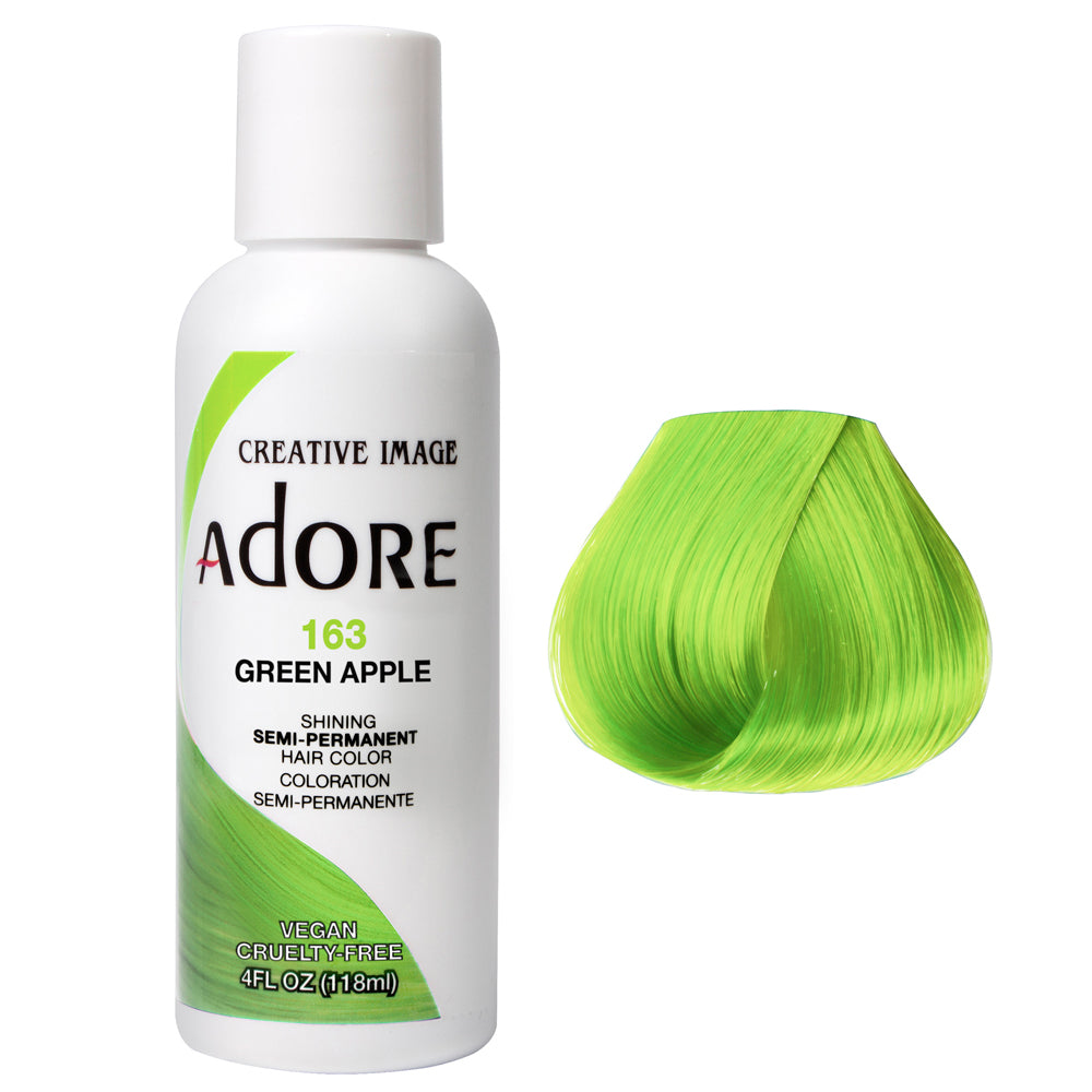Adore Semi Permanent Color Green Apple #163