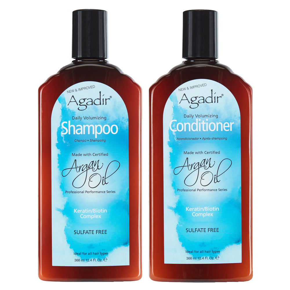 Agadir Volumizing Shampoo & Conditioner Duo 366ml