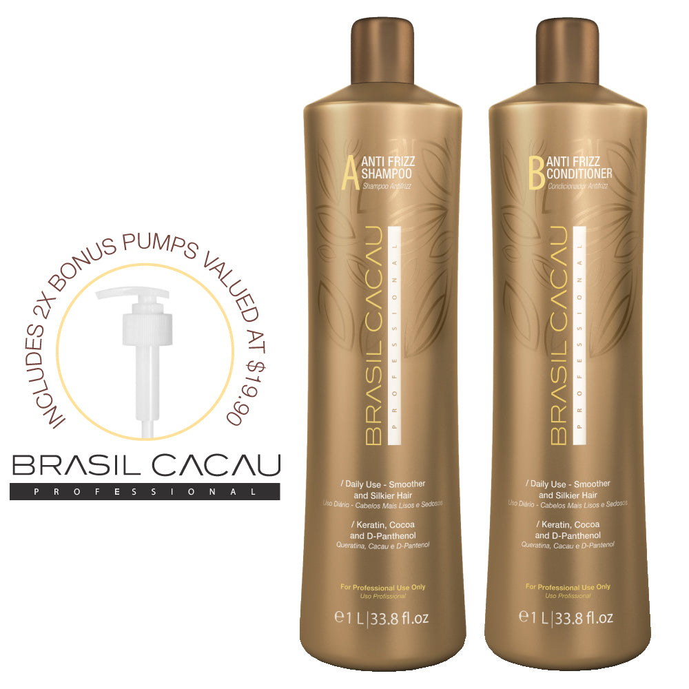 Brasil Cacau Shampoo & Conditioner Duo 1 Litre