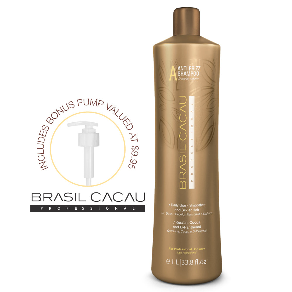 Brasil Cacau Anti Frizz Shampoo 1 Litre