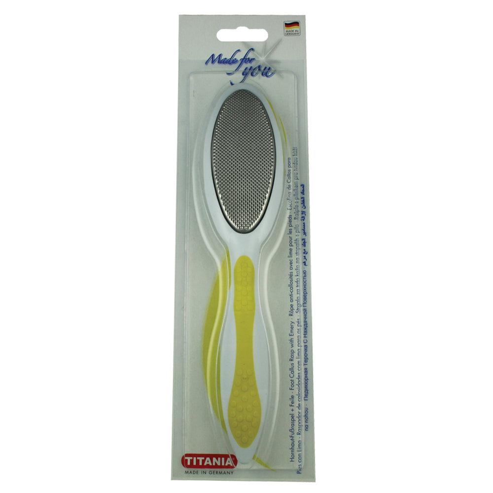 Titania Soft Touch Foot Callous Rasp with Emery