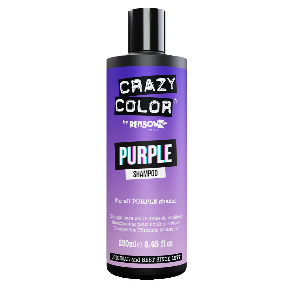 Crazy Color - Shampoo - PURPLE - 250ml