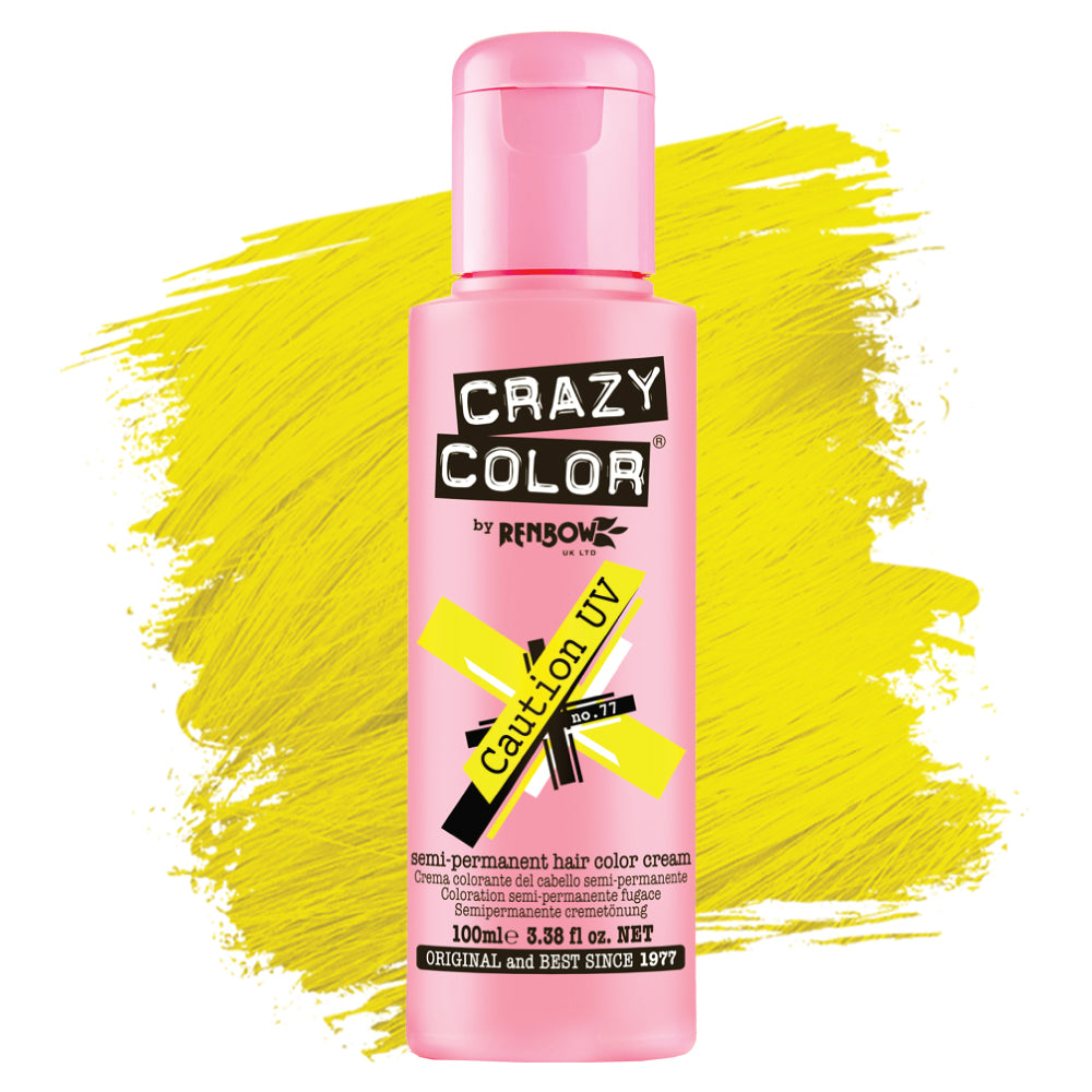 Crazy Color Semi Permanent  Caution UV #77