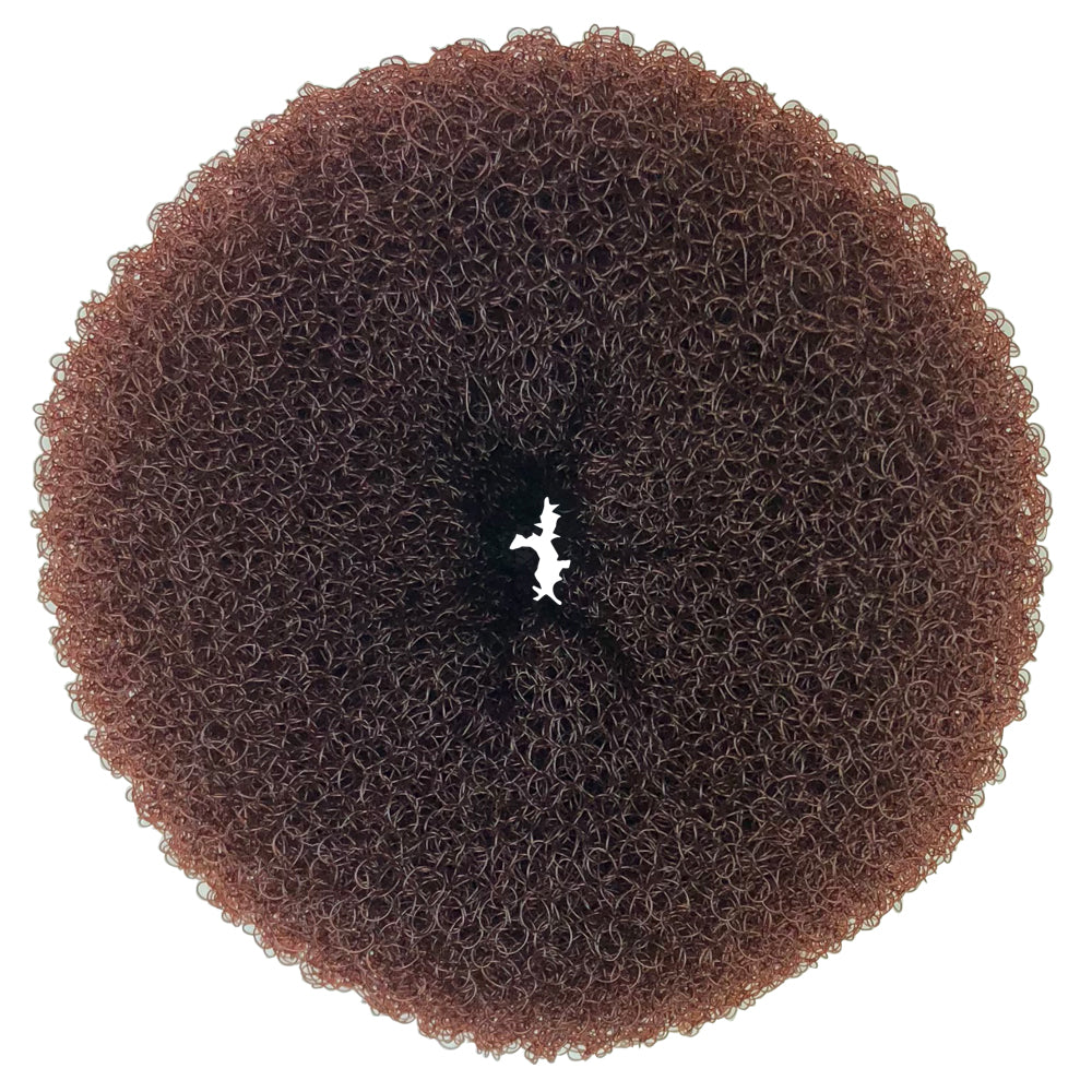 Hair Donut Medium Brown 8cm