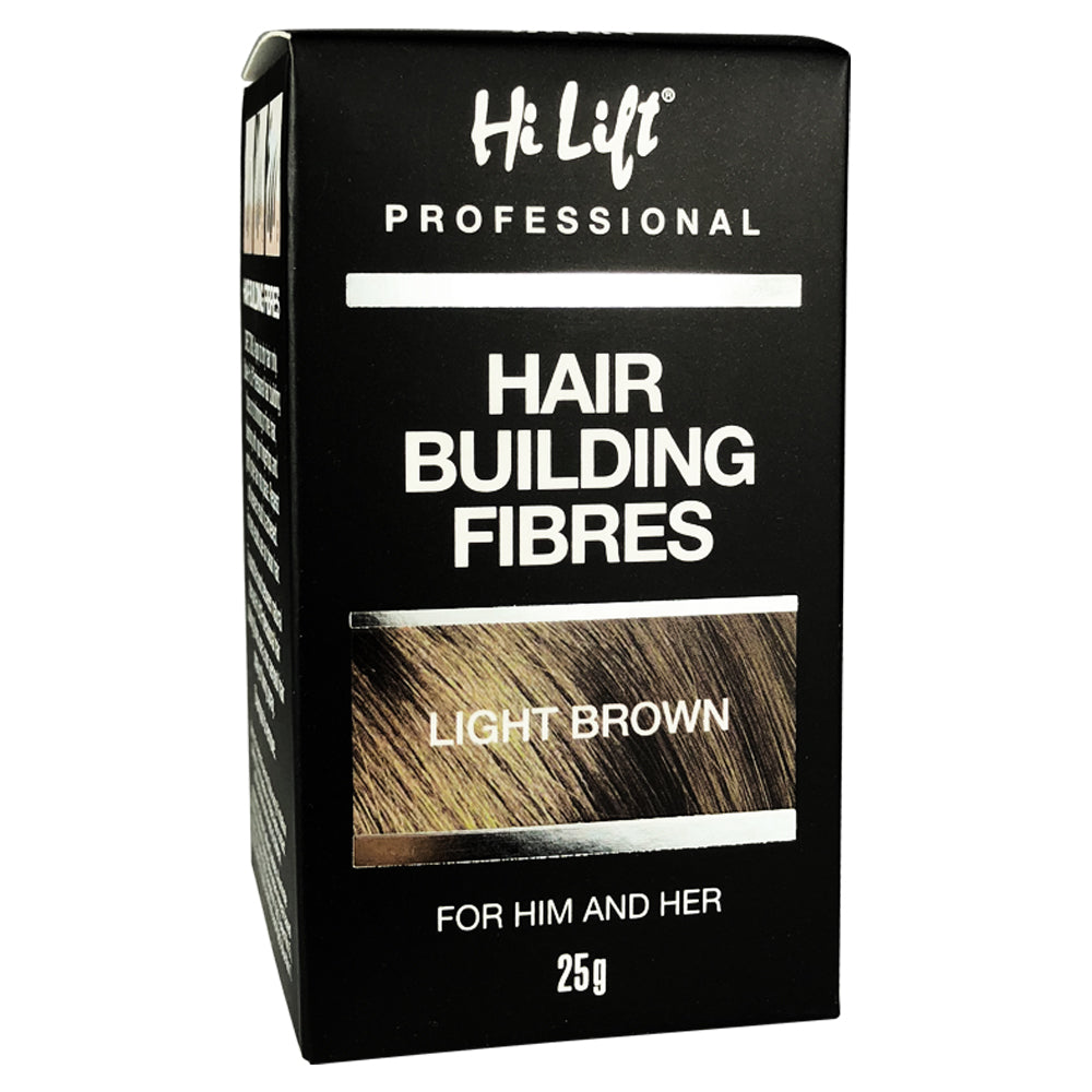 Hi Lift Hair Building Fibres 25g - Light Brown