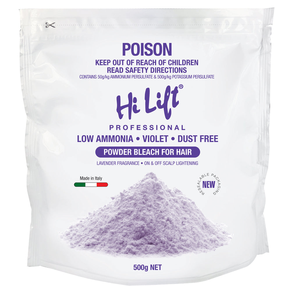 Hi Lift Powder Bleach Violet Pouch 500g