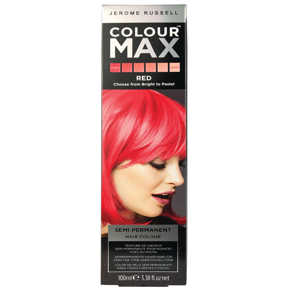 Jerome Russell Colour Max - RED 100ml | Hair & Beauty World