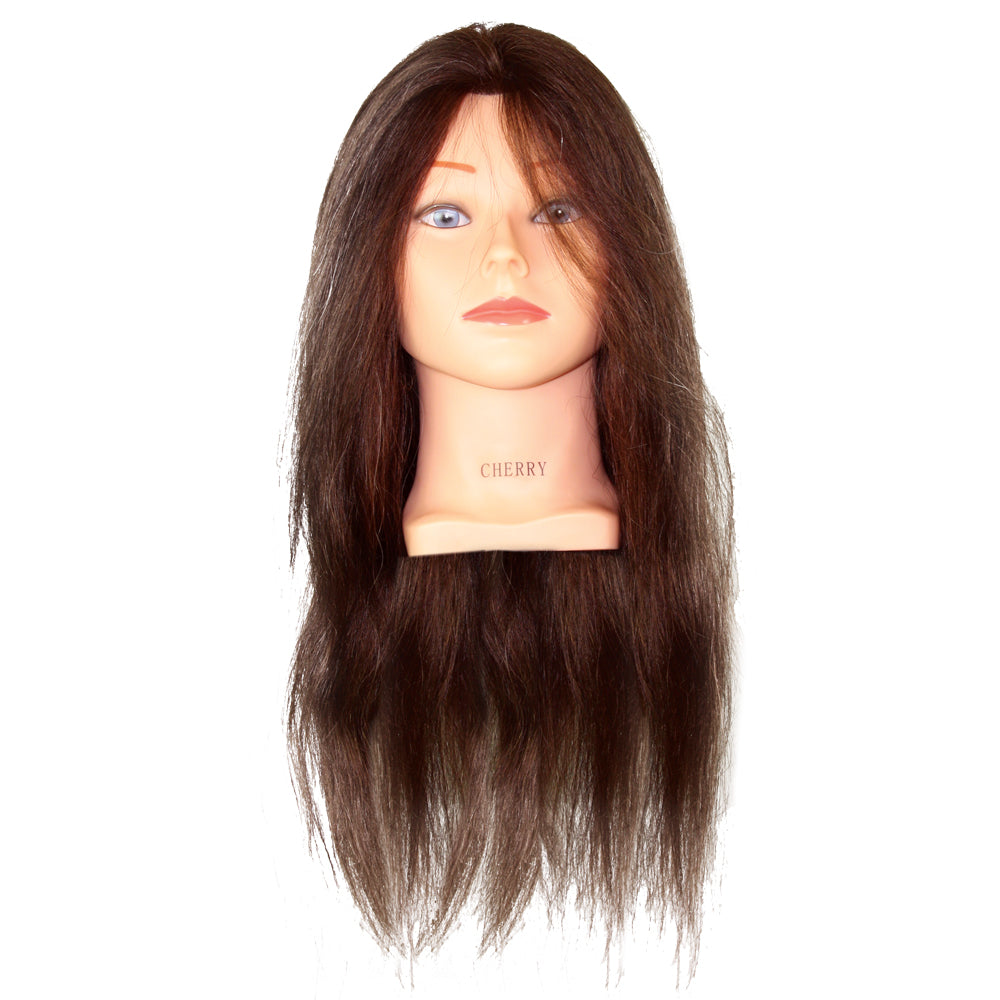 Hi Lift Mannequin Head Cherry - Extra Long Brown (55-60cm)
