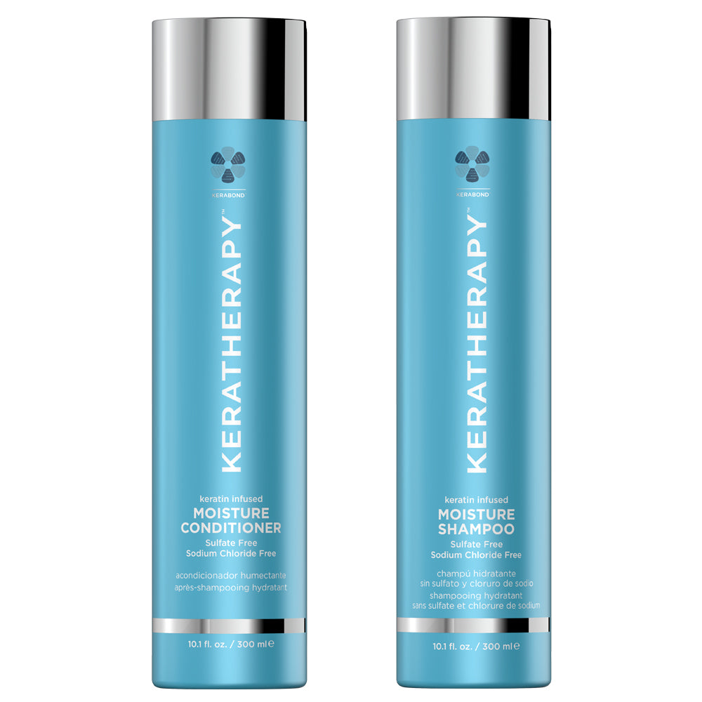 Keratherapy Moisture Shampoo & Conditioner Duo 300ml