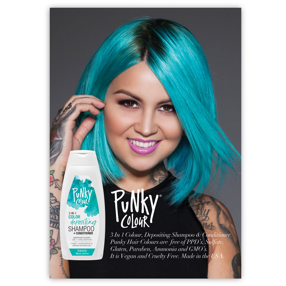 Punky 3-In-1 Shampoo - Greengarious 250ml