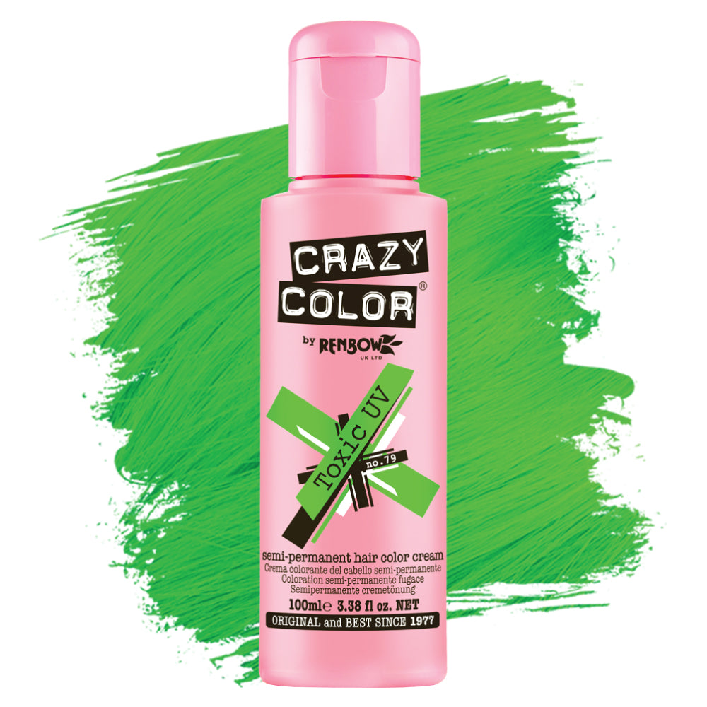 Crazy Color Semi Permanent  Toxic UV #79