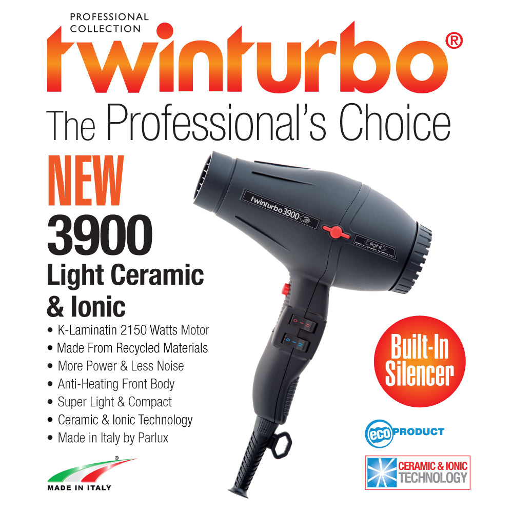 Twin Turbo 3900 Ionic & Ceramic Professional Hairdryer