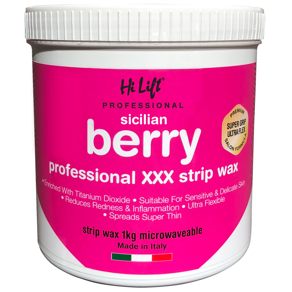Hi Lift Sicilian Berry Strip Wax - 1000ml Tub