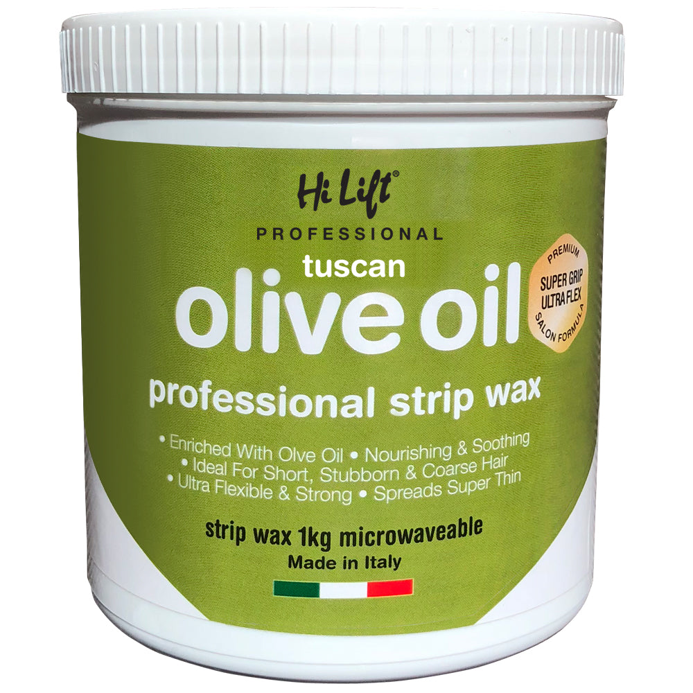 Hi Lift Tuscan Olive Oil Strip Wax - 1000ml Tub