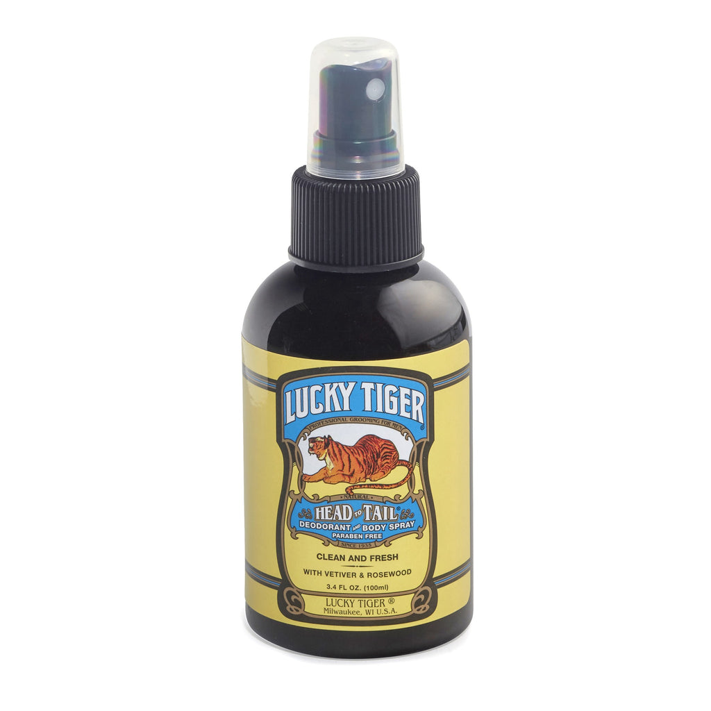 Lucky Tiger Head to Tail Deodorant and Body Spray 100ml